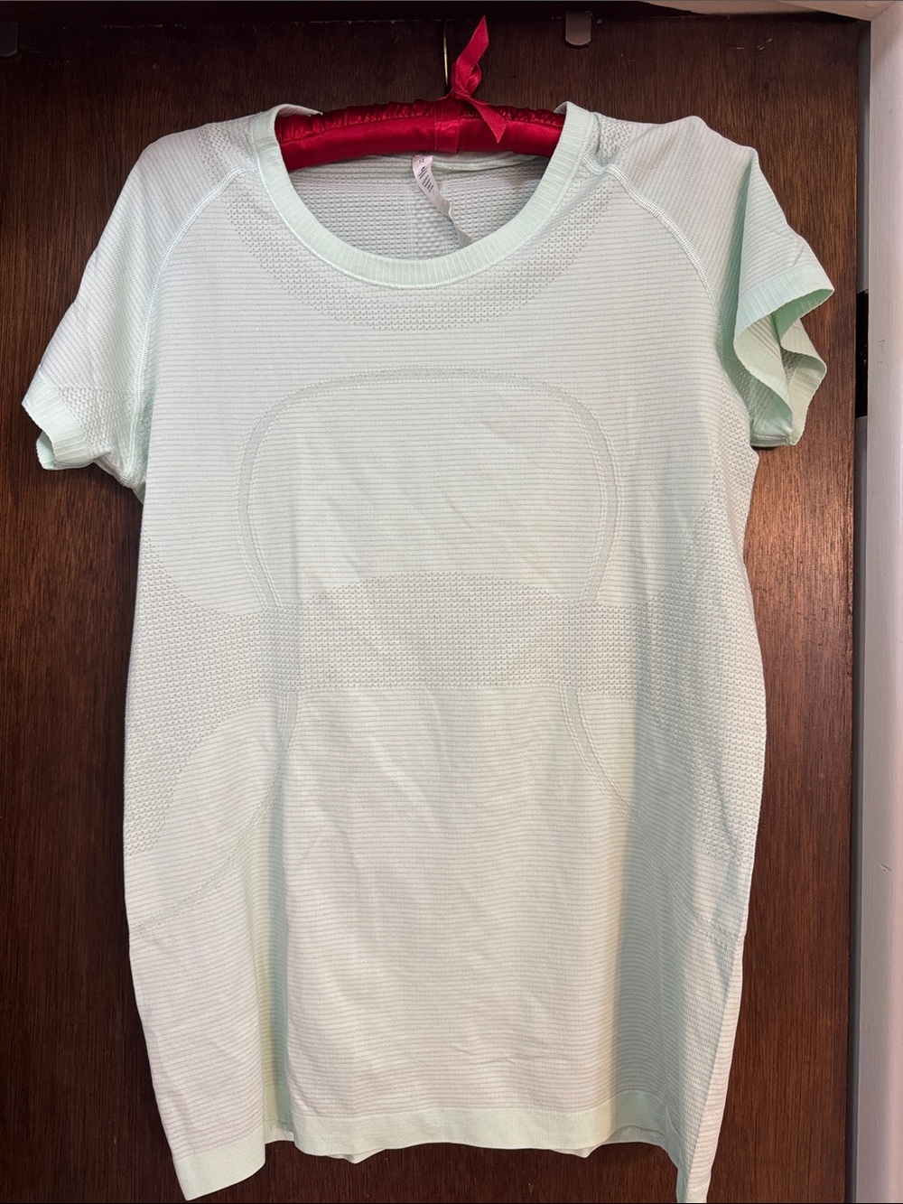 Lululemon Light Mint Short Sleeve Crew Tee